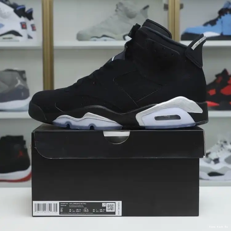 Kimikick CHROME AIR JORDAN 6 0718